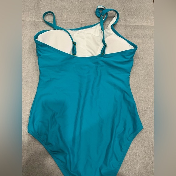 [XXL]Captiva WMN Teal One Piece Swimsuit - Picture 3 of 5
